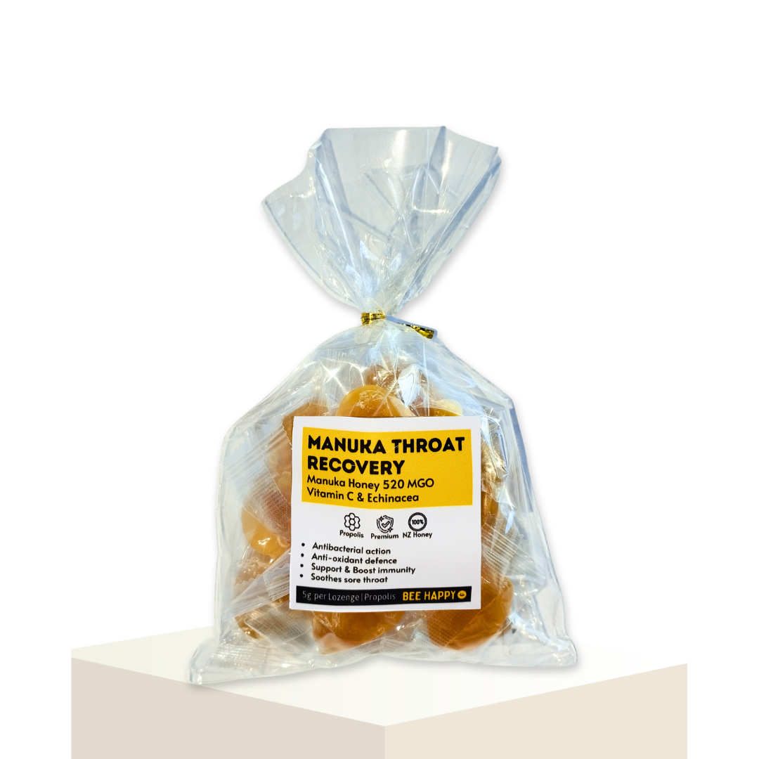 Manuka Throat Recovery Lozenges 5g Pack of 20