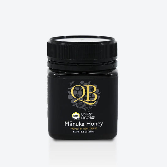 UMF™5+ MGO 83+ QB Manuka Honey 250g