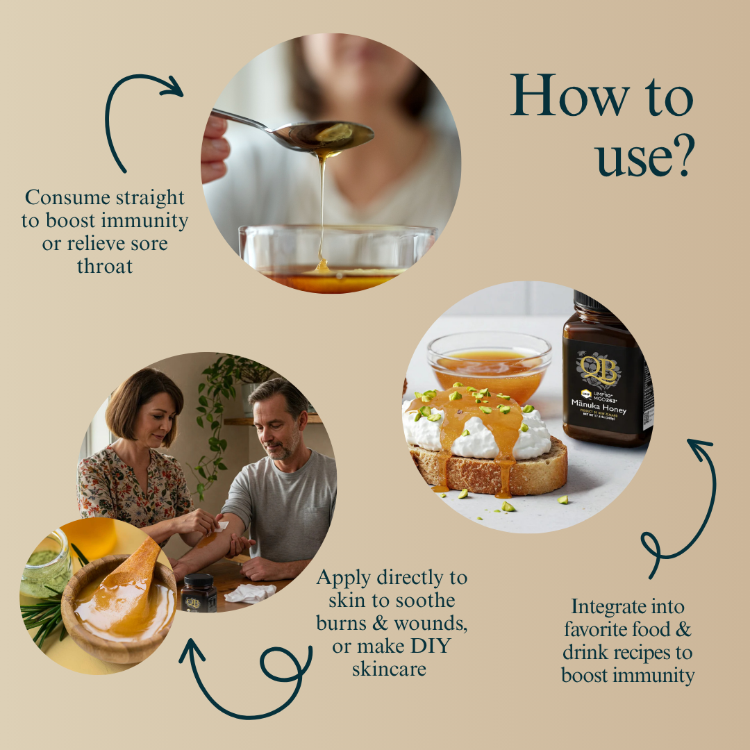 UMF™10+ MGO 263+ QB Manuka Honey 250g