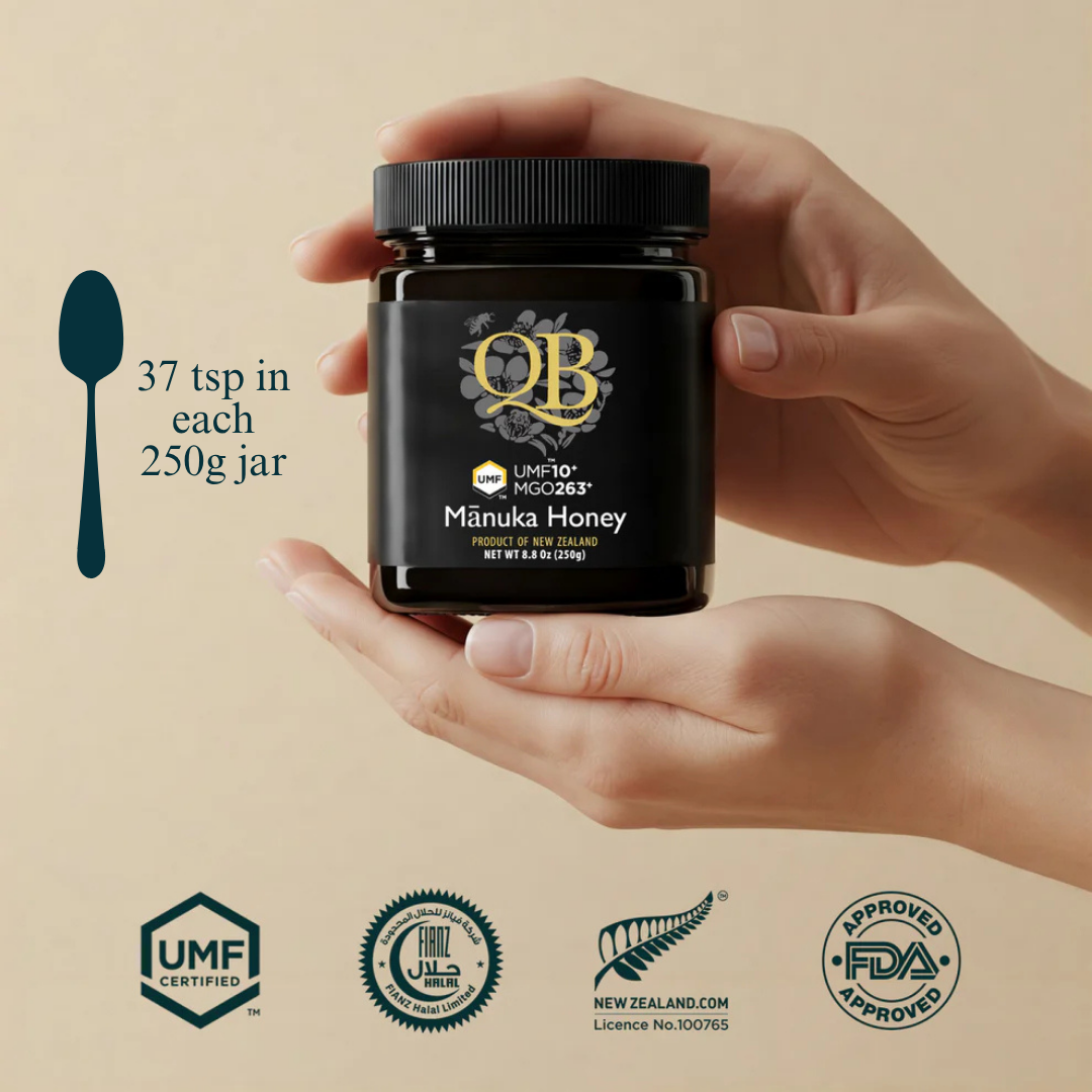 UMF™10+ MGO 263+ QB Manuka Honey 250g